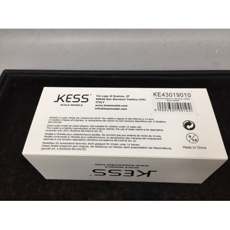  KESS モデルカー Lancia Artena 3 Series(1933) Blue Black