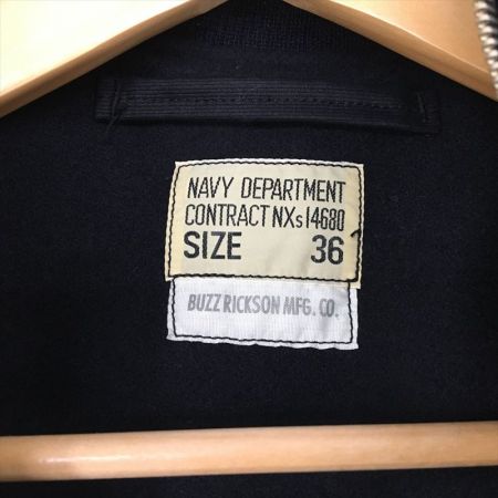  BUZZ RICKSON'S バズ リクソンズ デッキジャケット BR14182 ネイビー SIZE 36