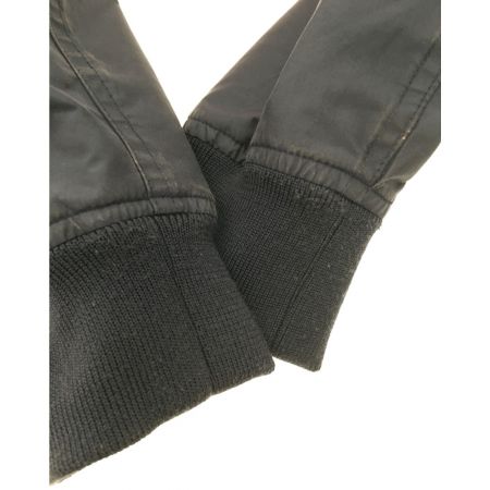  stussy ステューシ メンズ ナイロンジャケット M 劣化あり ネイビー×レッド