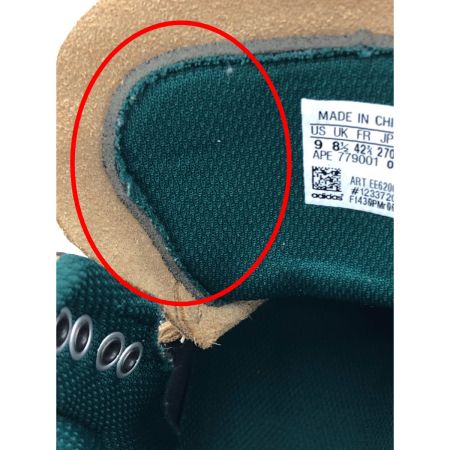  adidas アディダス スケートボディングスニーカー EE6206 ブラウン SIZE27cm 