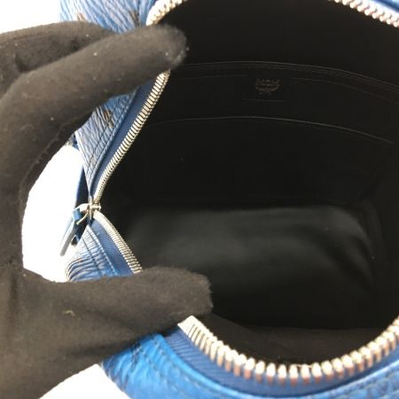  MCM エムシーエム サイドスタッズ ヴィセトス バックパック Z6896 ブルー