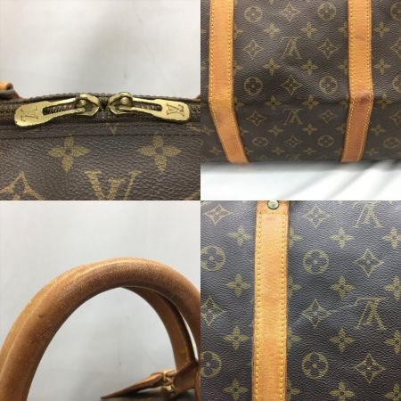 LOUIS VUITTON ルイヴィトン ボストンバッグ モノグラム キーポル・バンドリエール 60 M41412 ブラウン