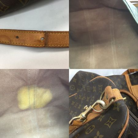  LOUIS VUITTON ルイヴィトン ボストンバッグ モノグラム キーポル・バンドリエール 60 M41412 ブラウン