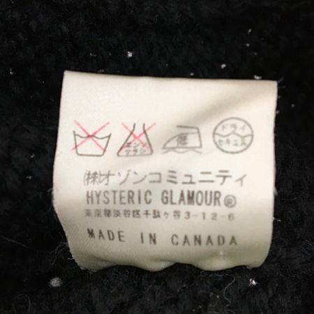  Hysteric Glamour ヒステリックグラマ メンズ ウール100％ ジャケット ブラック