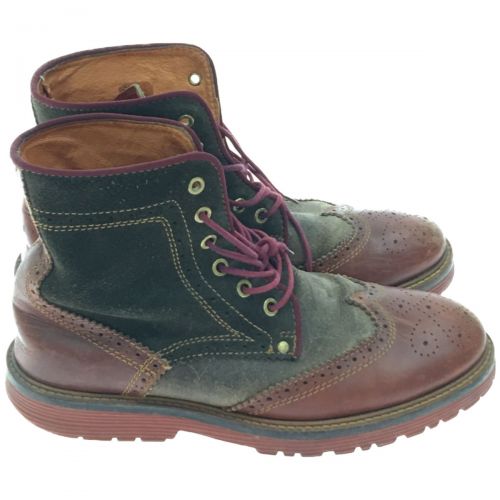 中古】 Danner ダナー ウイングチップ レザー ワークブーツ 26cm D0021