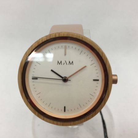  MAM レディース腕時計 クオーツ PLANO プラノ 木製ケース  652