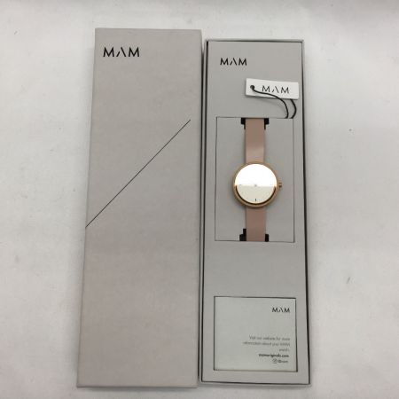  MAM レディース腕時計 クオーツ PLANO プラノ 木製ケース  652