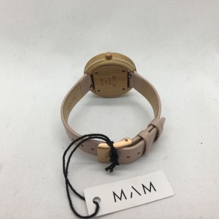  MAM レディース腕時計 クオーツ PLANO プラノ 木製ケース  652