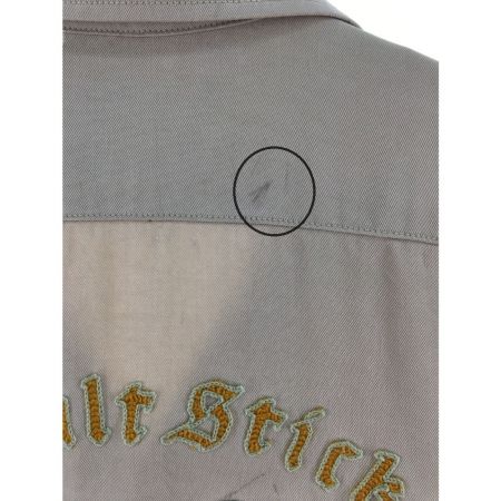  STORM BECKER ストームベッカー メンズ 半袖シャツ 刺繍 S ベージュ