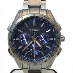▼▼ SEIKO セイコー メンズ腕時計 ソーラー電波 ブライツ フライト エキスパート 8B92-OABO Bランク