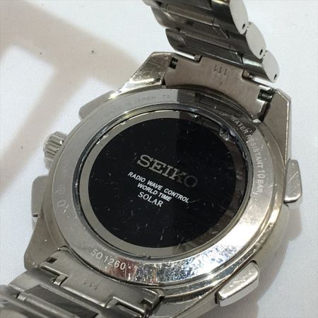  SEIKO セイコー メンズ腕時計 ソーラー電波 ブライツ フライト エキスパート 8B92-OABO