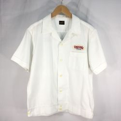 ▼▼ TENDERLOIN テンダーロイン ボーリングシャツ SIZE S ホワイト Cランク