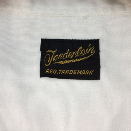  TENDERLOIN テンダーロイン ボーリングシャツ SIZE S ホワイト