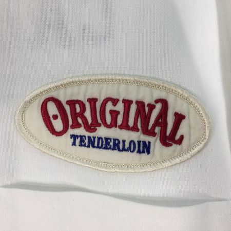  TENDERLOIN テンダーロイン ボーリングシャツ SIZE S ホワイト