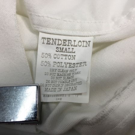  TENDERLOIN テンダーロイン ボーリングシャツ SIZE S ホワイト