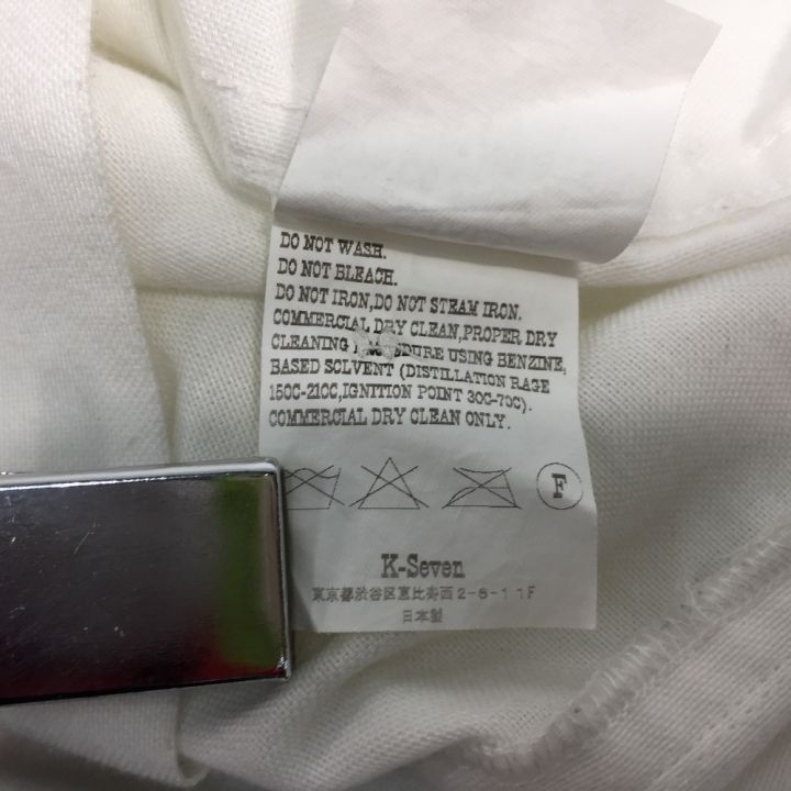 TENDERLOIN テンダーロイン ボーリングシャツ SIZE S ホワイト - 中古