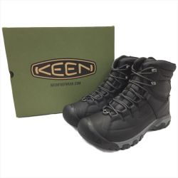 ▼▼ KEEN キーン ターギー レース ブーツ ハイ ポーラー WP ブラック Sランク