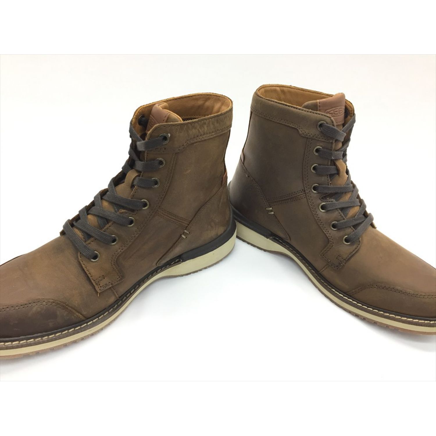 中古】 KEEN キーン イースティンブーツ VEG BROWN 1022065 Sランク