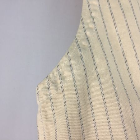  STUDIO D'ARTISAN ステュディオ ダルチザン ミスターレイルロード ダブルウォバッシュ ベスト SIZE 40 ベージュ