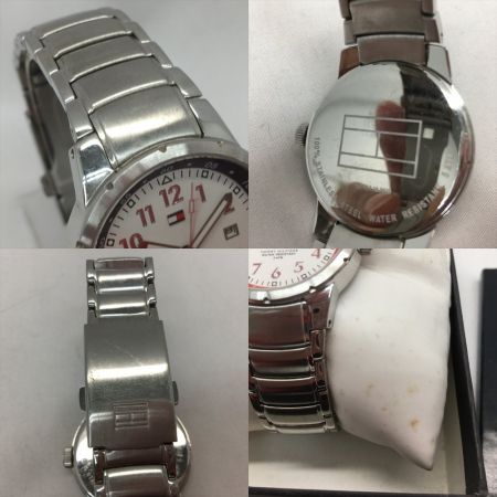  TOMMY HILFIGER トミーヒルフィガ メンズ腕時計 クオーツ トリコロールカラー TH.19.3.14.0635