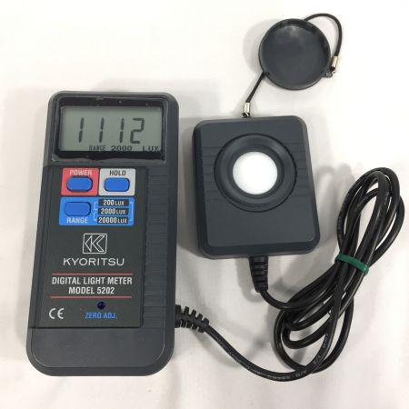  KYORITSU 共立 デジタル照度計 モデル 5202