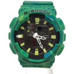 ▼▼ CASIO カシオ メンズ腕時計 G-SHOCK デジアナウォッチ G-LIDE GAX-100MB Aランク
