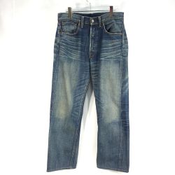 ▼▼ LEVI'S リーバイス デニムパンツ ジーパン ビッグE W32 55501 ネイビー Bランク