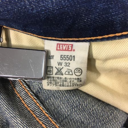  LEVI'S リーバイス デニムパンツ ジーパン ビッグE W32 55501 ネイビー