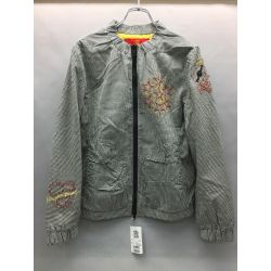 ▼▼ CREAM SODA クリームソーダ MIRACLE WOMAN ミラクルウーマン　ブルゾン　フリーサイズ グレー Sランク