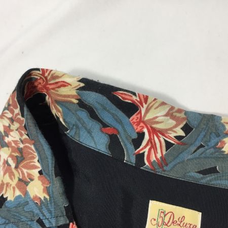  DELUXE アロハシャツ SIZE M ブラック
