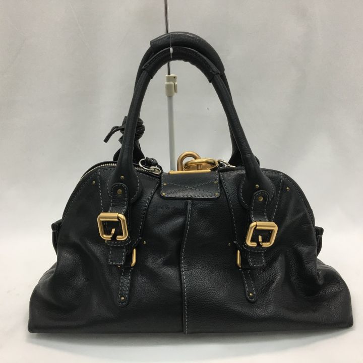 Chloe クロエ レディース ハンドバッグ パディントン 04-07-53 2 ブラック｜中古｜なんでもリサイクルビッグバン