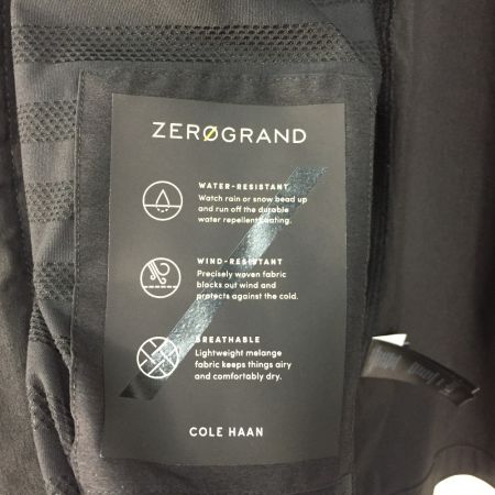  COLE HAAN コールハーン ゼログランド パッカブル ランニングジャケット SIZE M T40192 ブラック