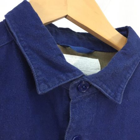  nanamica シャツ SIZE XL ネイビー×グレー