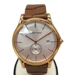 ▼▼ EMPORIO ARMANI エンポリオアルマーニ メンズ腕時計 クオーツ サブ セカンド ARS-1009 Bランク