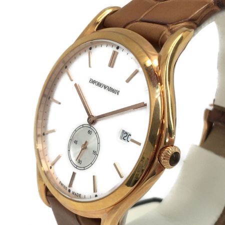  EMPORIO ARMANI エンポリオアルマーニ メンズ腕時計 クオーツ サブ セカンド ARS-1009
