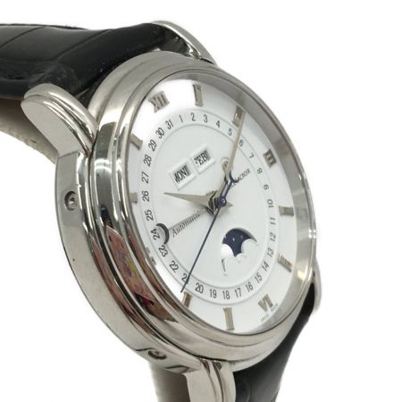  モーリスラクロア 自動巻き マスターピース ムーンフェイズ  MP6347-SS001-19E 