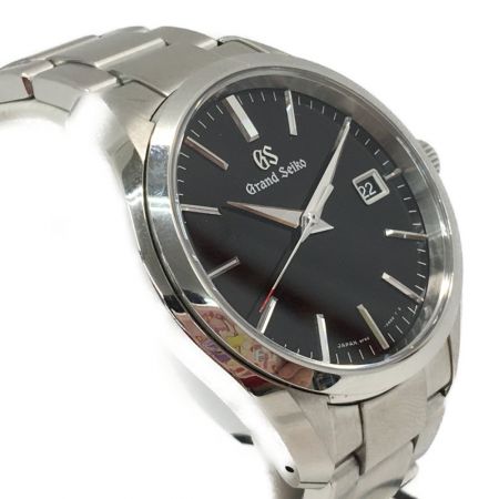 GRAND SEIKO メンズ腕時計 クオーツ マスターショップ限定モデル SS SBGX283 ブラック