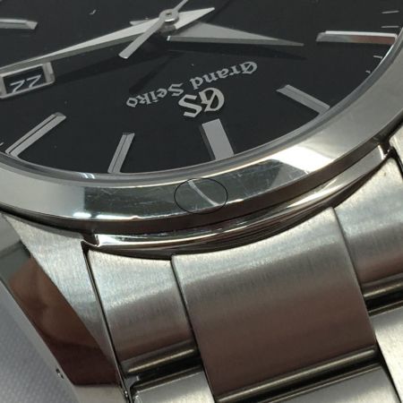  GRAND SEIKO メンズ腕時計 クオーツ マスターショップ限定モデル SS SBGX283 ブラック