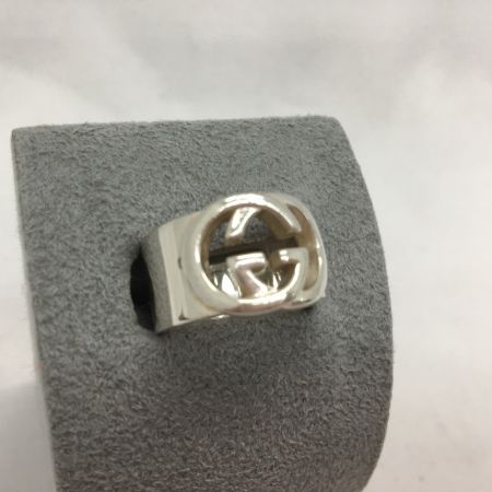  GUCCI グッチ ブリットダブルG シルバーリング 9号 8619B 7740