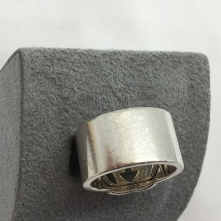  GUCCI グッチ ブリットダブルG シルバーリング 9号 8619B 7740