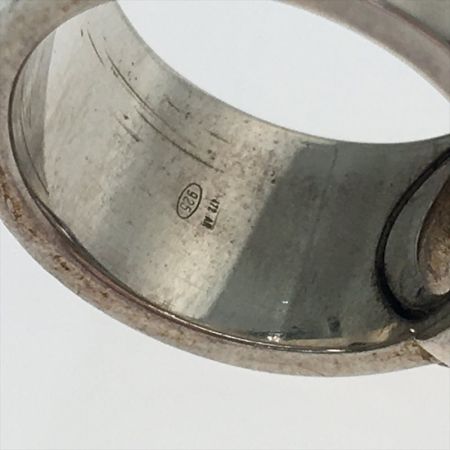  GUCCI グッチ ブリットダブルG シルバーリング 9号 8619B 7740