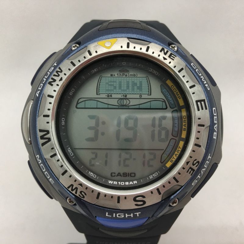 中古】 CASIO カシオ メンズ腕時計 クオーツ デジタルウォッチ 