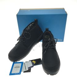 ▼▼ Columbia コロンビア メンズ ウォータープルーフ 27cm サップランド アーク チャッカ ブラック Aランク