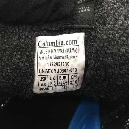  Columbia コロンビア メンズ ウォータープルーフ 27cm サップランド アーク チャッカ ブラック