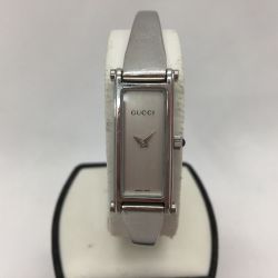 ▼▼ GUCCI グッチ レディース腕時計 クオーツ ホワイト ブレスウォッチ 1500L Bランク