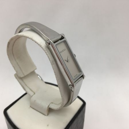  GUCCI グッチ レディース腕時計 クオーツ ホワイト ブレスウォッチ 1500L