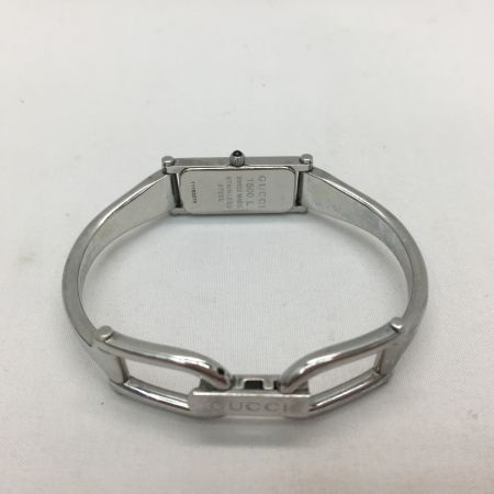  GUCCI グッチ レディース腕時計 クオーツ ホワイト ブレスウォッチ 1500L