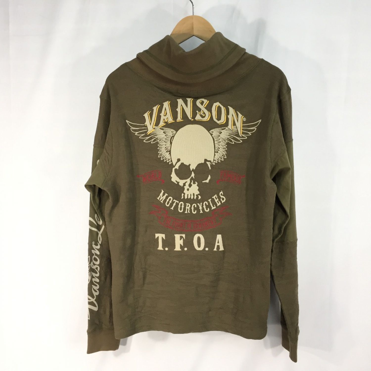 vanson　バンソン　クローズ　ワースト　ロングTシャツ　XL 新品、未使用