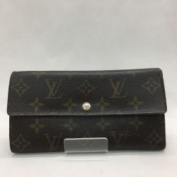 ▼▼ LOUIS VUITTON ルイヴィトン レディース 二つ折長財布 モノグラム ポルトフォイユサラ M61734 Bランク