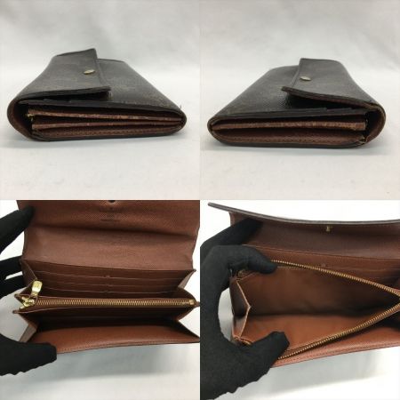  LOUIS VUITTON ルイヴィトン レディース 二つ折長財布 モノグラム ポルトフォイユサラ M61734
